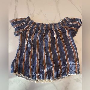 Stripes Babydoll Top